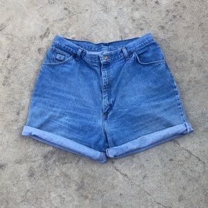 Ryngler High wasted 90s mom jeans denim shorts